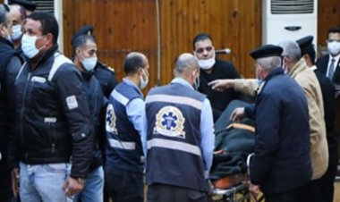 وصول كريم الهواري لجلسة محاكمته في قضية «حادث الشيخ زايد»