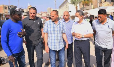 محافظ الغربية: تطوير منطقة طلعت حرب وتركيب 21 دورة مياه عمومية بالمحلة الكبرى