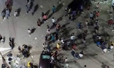 إصابة 3 أشخاص والقبض على 5 فى مشاجرة عنيفة  بالأسلحة البيضاء بالسلام