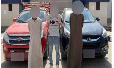 ضبط عصابة نفذت سطو مسلح على سيارة بمدق جبلي بالقطامية (صور) 