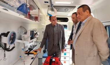 محافظ البحيرة: دعم منظومة الصحة بـ14 سيارة إسعاف جديدة ضمن «حياة كريمة»