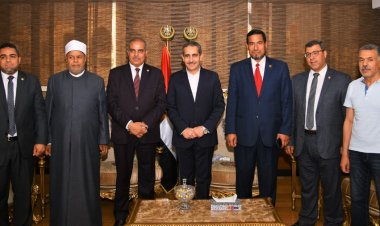 محافظ الغربية يستقبل رئيس جامعة الأزهر ويتفقان على تنفيذ قوافل طبية وتوعوية ضمن حياة كريمة