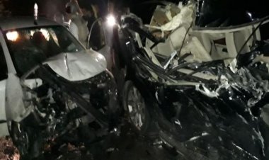 إصابة 7 أشخاص بعد اصطدام سيارة نقل محملة بالعمال بميكروباص أمام بوابة النادى الأهلى