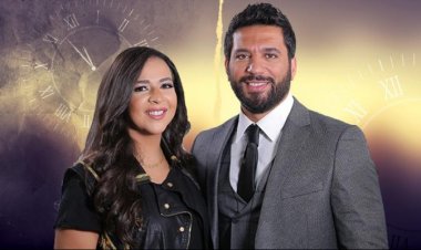 "انتي الحب كله ونصي التاني".. حسن الرداد يتغزل في إيمي سمير غانم بمناسبة عيد الحب
