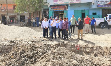 محافظ الغربية يتفقد أعمال إنشاء أول كورنيش في حياة كريمة بالريف المصري