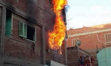 السيطرة على حريق في سوهاج وإصابة ربة منزل 