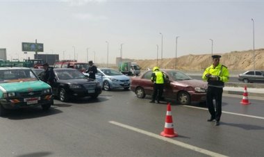 حملات مرورية تحرر 14993 مخالفة متنوعة أعلى الطرق السريعة 