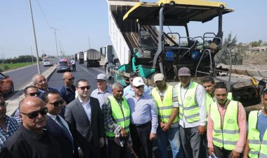 وزير النقل يتابع تنفيذ 4 محاور طولية وسط الدلتا لربط القاهرة بالطريق الدولي الساحلي