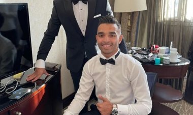 يوسف أوباما لاعب الزمالك يرزق بأول مولودة