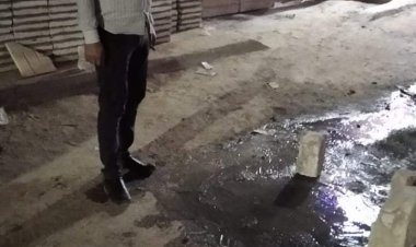 غلق بئر صرف صحي بعد تداول فيديو بأن مياهه مبروكة بالبحيرة