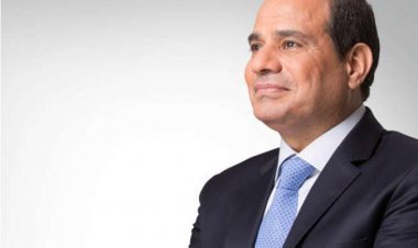 السيسي يستقبل رئيس مجلس القيادة الرئاسي بالجمهورية اليمنية