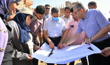 محافظ الغربية يتفقد مشروعات المبادرة الرئاسية «حياة كريمة» بنهطاي