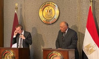 وزير خارجية لاتفيا: تطرقت في مباحثاتي مع الوزير شكري للأزمة الليبية والأوكرانية