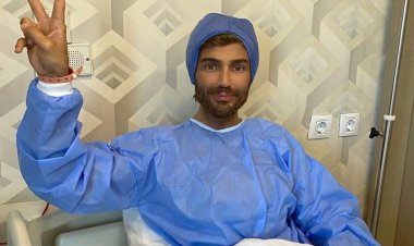 بالصور.. شادي شامل يخضع لعملية جراحية ويطلب الدعاء