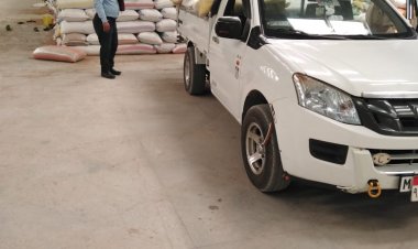 ضبط 11 طن قمح داخل أحد مخازن الحبوب بحوش عيسى