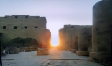 أطول أيام العام.. الشمس تتعامد على معابد الكرنك في 21 يونيو
