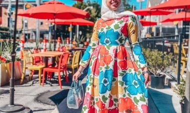 صيف 2022.. تعرفي على موضة الفساتين الصيفية للمحجبات