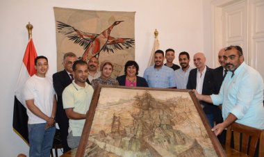 وزارة الثقافة تستعيد لوحة عبد الهادي الجزار المفقودة من نصف قرن