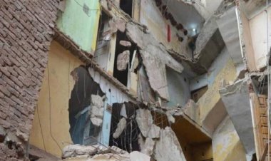 انهيار عقار على 6 أشخاص بمنطقة الوايلى ومحاولات للبحث عنهم تحت الأنقاض