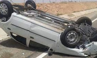 مصرع شخصين وإصابة ثالث إثر انقلاب سيارة ملاكى بمحور صلاح سالم