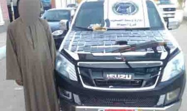 ضبط سيارة محملة بمخدر الحشيش بأسيوط