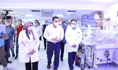 ‏‎القائم بأعمال وزير الصحة يتفقد مستشفى «زفتى العام» بالغربية
