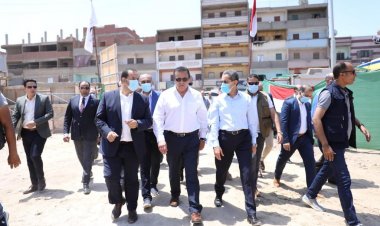 القائم بأعمال وزير الصحة يتفقد أعمال تطوير وحدة طب أسرة نهطاي بالغربية