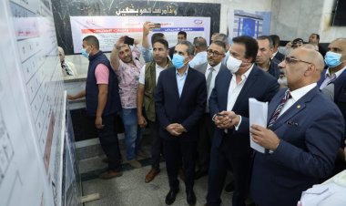 وزير التعليم العالي والقائم بأعمال وزير الصحة يتفقد المجمع الطبي النموذجي بمحافظة الغربية