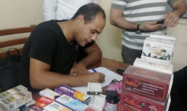 ضبط 5400 عبوة أدوية مغشوشة في حملة رقابية بكفر الدوار