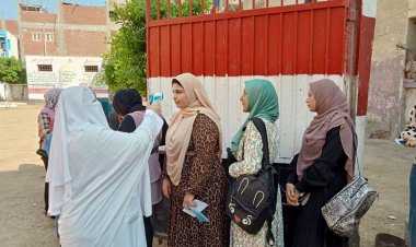 انتظام امتحانات الثانوية العامة في يومها الأول بالبحيرة