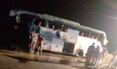 إصابة 13 شخصًا في حادث انقلاب أتوبيس بالطريق الإقليمي في الشرقية