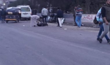 إصابة شخصين في حادث تصادم دراجة نارية بالبدرشين