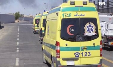 إصابة 4 أشخاص في حادث تصادم بطريق (مصر - إسكندرية) الصحراوي