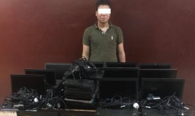 كشف غموض سرقة 4 أجهزة كمبيوتر من داخل شركة بمدينة نصر