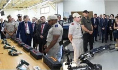 زيارة وفد من الدارسين بمعهد الدراسات العليا بوزارة الداخلية الفرنسية لأكاديمية الشرطة