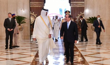 أمير قطر يهنئ الرئيس السيسي بقرب الاحتفال بذكرى ثورة 30 يونيو