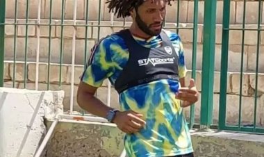 محمد النني يستعيد ذكرياته داخل نادي المقاولون العرب | صور