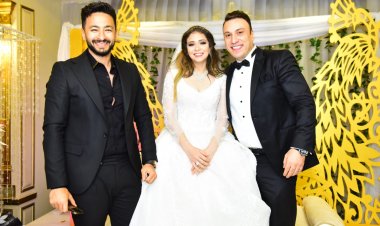 بالصور.. مهرجان للنجوم في حفل زفاف الإعلامي محمد السماحي