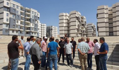 جولات ميدانية  لمسئولي جهاز العبور الجديدة بالمشروعات السكنية والمرافق