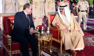 الرئيس السيسي يشارك الملك حمد بن عيسى في افتتاح المبنى الجديد لمطار البحرين