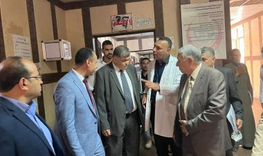 محافظ البحيرة يستقبل رئيس لجنة الشئون الصحية بمجلس النواب والوفد المرافق له