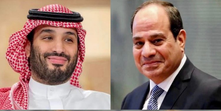 عاجل.. الرئيس السيسي يستقبل ولي العهد السعودي في مطار القاهرة