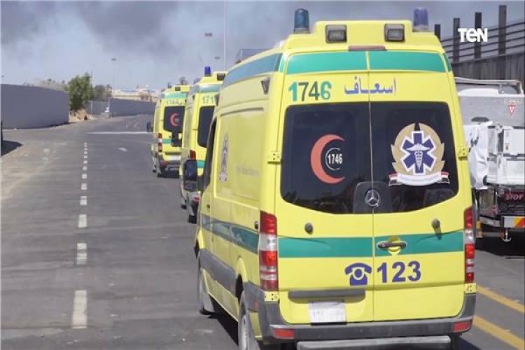 إصابة 4 أشخاص في حادث تصادم بطريق (مصر - إسكندرية) الصحراوي