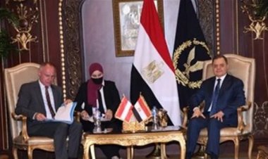 وزير الداخلية يستقبل نظيره النمساوى لبحث القضايا الأمنية المشتركة 