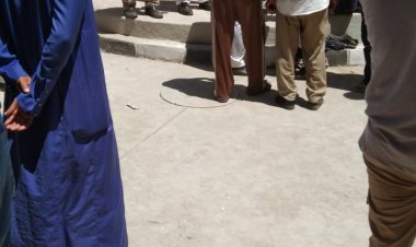 مصرع 4 عمال في حادث  انهيار غرفة صرف صحي بالقناطر الخيرية.. صور