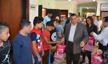 محافظ البحيرة يتفقد دور الرعاية الاجتماعية بالأبعادية