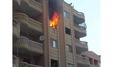 العثور على جثة شخص في حريق داخل شقة بمدينة بدر