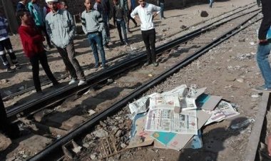 مصرع شاب إثر سقوطه أسفل عجلات القطار في قنا