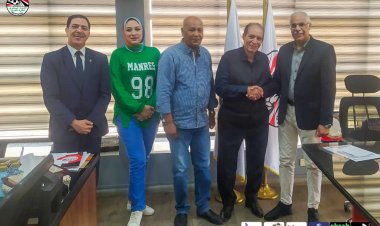 جلسة ودية بين جمال علام ورئيس الإسماعيلي بمقر اتحاد الكرة