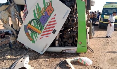 إصابة سيدة ورجل في حادث مروري أعلى محور الضبعة